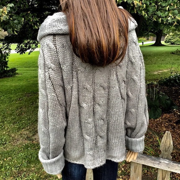 OVERSIZED FUNNEL NECK RAGLAN SLEEVE SOFT 1 LEFT - Picture 6 of 9